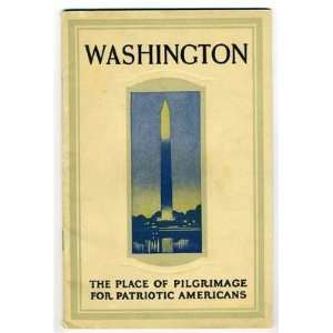   Place Pilgrimage Patriotic Americans 1925 Baltimore & Ohio Railroad