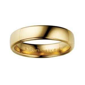 5mm Euro Comfort Fit Wedding Band Ring (Sizes 4 to 8). BENCHMARK 
