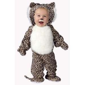 Lets Party By FunWorld Lil Leopard Infant / Toddler Costume / White 