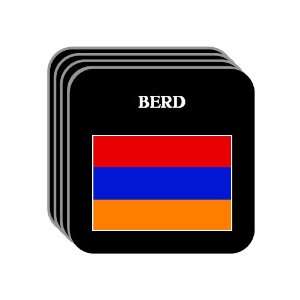  Armenia   BERD Set of 4 Mini Mousepad Coasters 