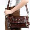NEW Tote and Cross body Leather handbag purse vtg #8286  