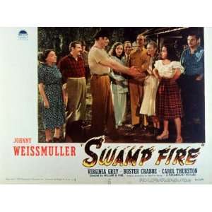 Swamp Fire   Movie Poster   11 x 17 