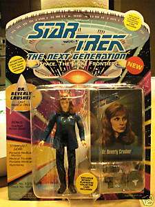 1993 Playmates Star Trek TNG Dr. Beverly Crusher RARE  