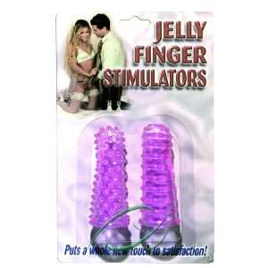  Jelly Finger Stimulators Purple, From PipeDream 