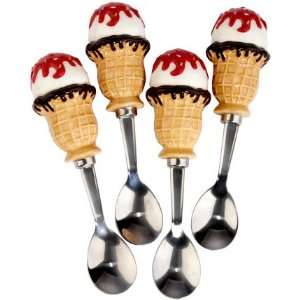 Waffle Cone Ice Cream Spoon 