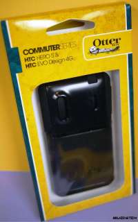   Commuter Series Hybrid Case for HTC Hero S Design 4G Black Sprint