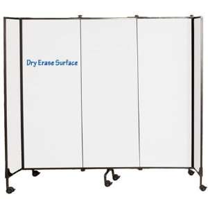  Best Rite 74885 Great Divide Whiteboard Portable Partition 