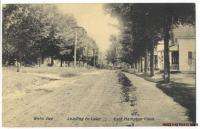 Wells Ave. Leading to Lake   EAST HAMPTON CT 1909  