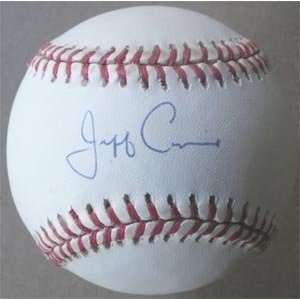  Jeff Conine Autographed Ball   National League