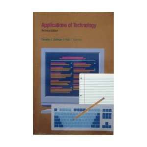  Applications of technology Timothy J. Sullivan Books