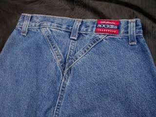 Juniors Rockies Bareback Jeans 23 Waist x 33 Inseam  