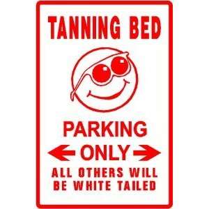  TANNING BED PARKING fitness swimsuit sun sign