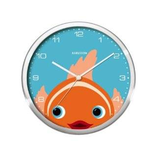 Present Time Peekaboo Goldfish Wall Clock by Present Time