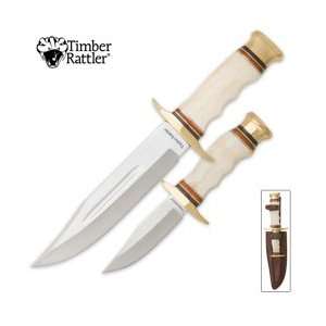 Timber Rattler Cattle Drive Knife Combo