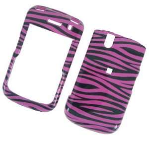  BLACKBERRY TOUR 9630 Hot Pink Zebra Design Protector Case 