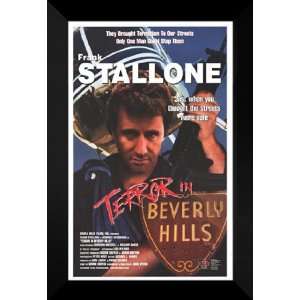 Terror in Beverly Hills 27x40 FRAMED Movie Poster   A 