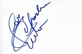 CHARLENE TILTON Lucy Ewing on DALLAS Autograph  