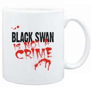  Mug White  Being a  Black Swan is not a crime 