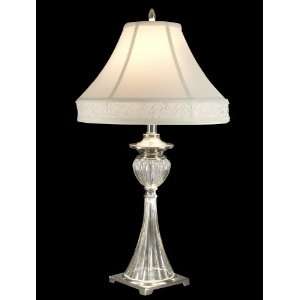Dale Tiffany Lighting GT70423 Maryknoll One Light Crystal Table Lamp 