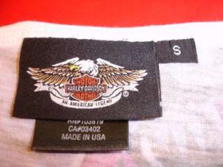 Harley Davidson Tye Tie Dye Womens Shirt Size Small Never Worn LOOK 