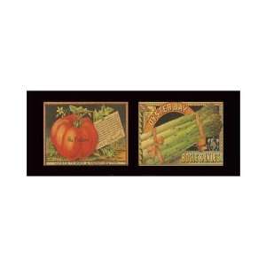  Vegetable Duet Poster Print