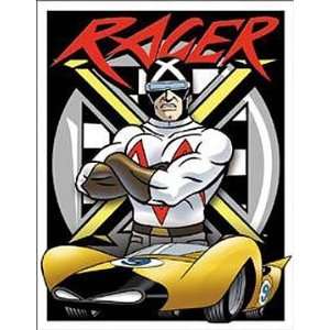 Comic Book Speed Racer Metal Tin Sign Racer X Nostalgic 