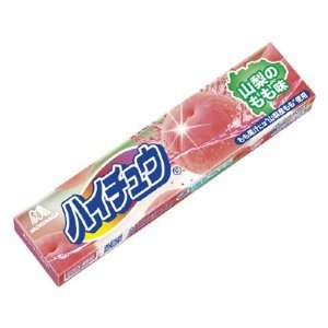 Hi Chew Peach Taffy Candy by Morinaga from Japan 12 pcs  