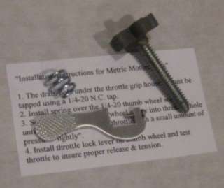 Throttle Lock Cruise Control Kit for Metric Motorcycles. Get this here 