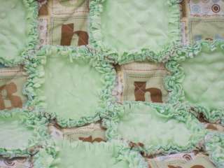 BABY BOY ~ funny and sweet baby boy rag quilt  