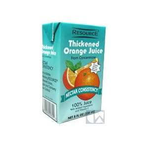  RESOURCE Thickened Juice 8 oz Orange Honey Case 27 