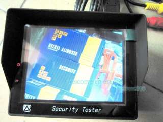 New AT 2000 Portable 3.5 LCD Monitor CCTV Tester camera,Audio&Video 