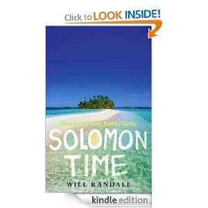 Solomon Time Adventures in the South Pacific Will Randall  
