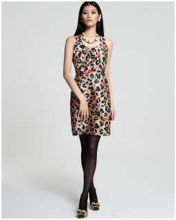 NWT Kate Spade Mercury Bette Leopard print sleeveless Dress sz 10 $425 