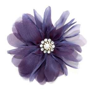   Pin and Clip Flower, Billow Bloom Purple Arts, Crafts & Sewing