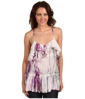 NEW FREE PEOPLE Solid/Tie Dye BEAUTY Beaded TUNIC TOP L  