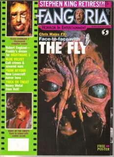 Fangoria Horror Magazine #58, The Fly 1986 FINE  