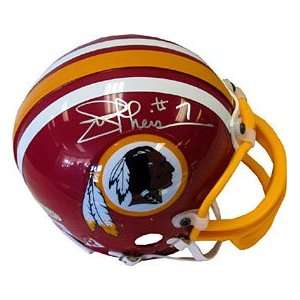 Joe Theisman Autographed / Signed Washington Redskins Mini 