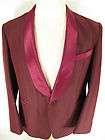 vintage 60s bespoke burgundy smoking tuxedo jacket beig $ 174 95 time 