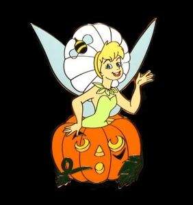 Disney Halloween Costume TINKER BELL Pumpkin Pin LE 100  