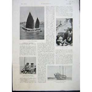   Pacific Sailing Boat Bisschop French Print 1933