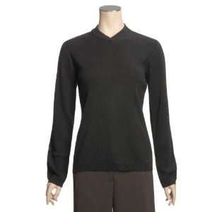  ExOfficio Venture Wool Sweater   V Neck, Long Sleeve (For 