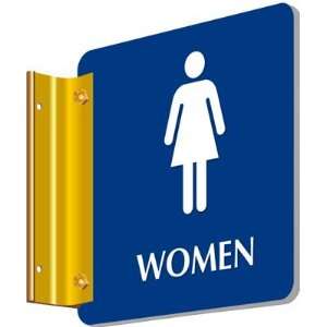  Women (Female Pictogram) Spot a Sign Sign, 6 x 6 Office 