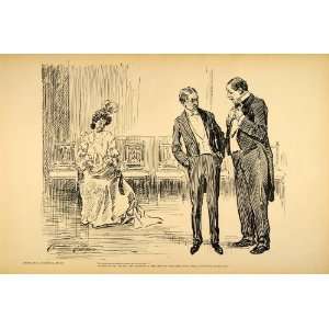  1906 Charles Dana Gibson Parents Mother Father Print 