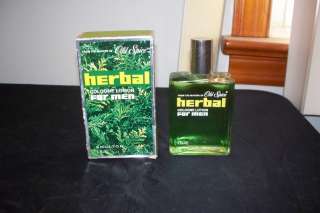Vintage Shulton Herbal Cologne Old Spice 4 Oz NIB Boxed  