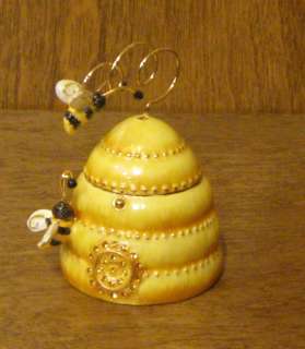   Craft Trinket Box KC3439 BEE HIVE, 3 MIB new from Retail Store  