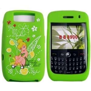   Cover for BlackBerry Curve 8900, Tinkerbell Cool Green Electronics