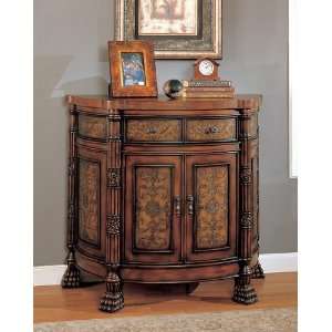  Beautiful Entry Way Accent Bombe Storage Chest Cabinet 