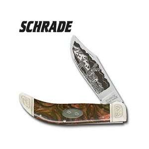  Schrade SCLD Collectable Brown Swirl Deer