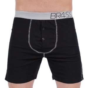  BR4SS Black/Silver Large Fitted Boxer Automotive