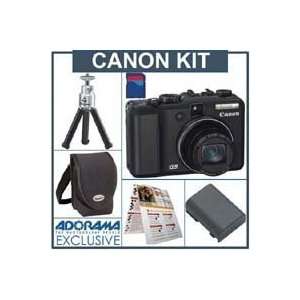  Canon Powershot G9 Black Digital Camera Kit, with 4GB SD 